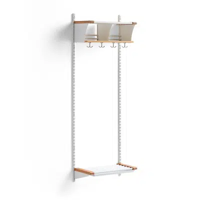 Cloakroom JEPPE with 2 chubbys 1790x600x310mm