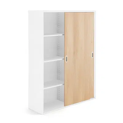 XL lockable sliding door cabinet MODULUS 1600x1200x400