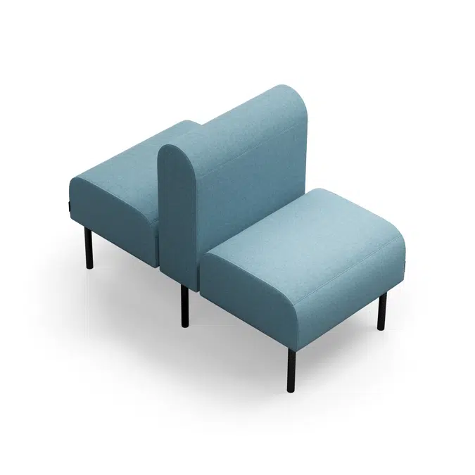 Modular sofa VARIETY double sided 2 seater