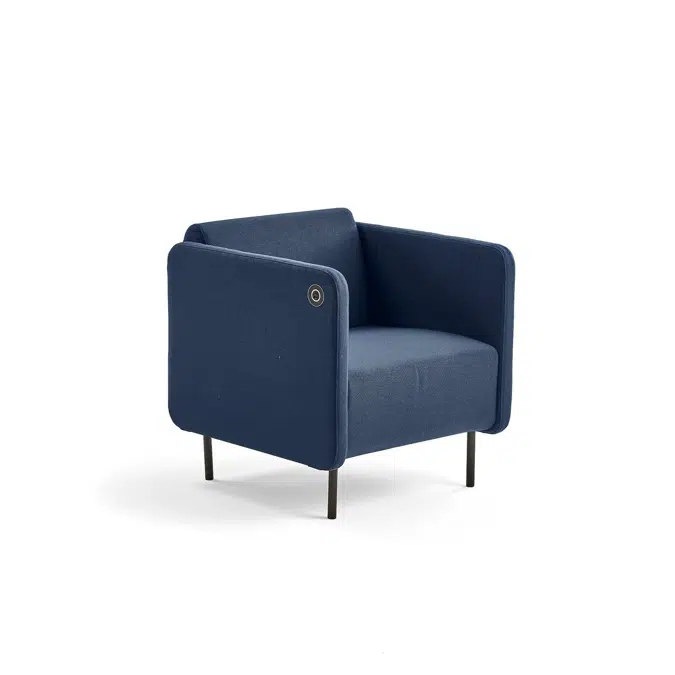 Armchair CLEAR with USB-socket