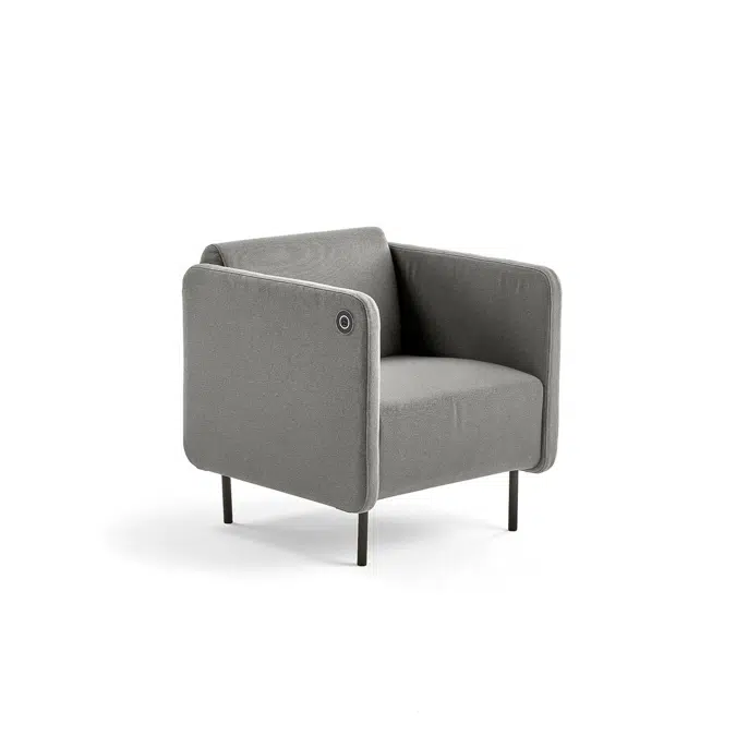 Armchair CLEAR with USB-socket