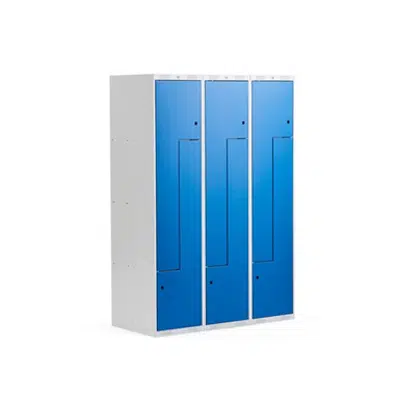 Z-Locker Classic 1200mm 3 Sections 6 Doors