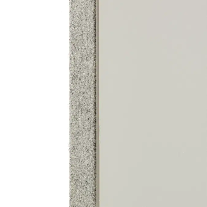 Mobile glass board MARY with acoustic back panel