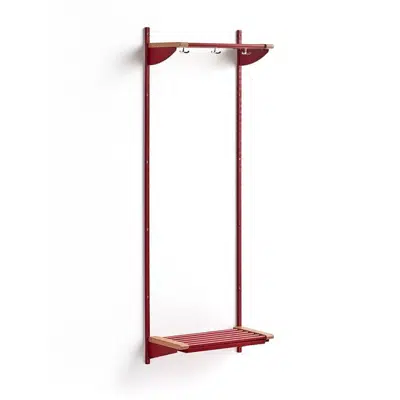 Cloakroom JEPPE with hat shelf 1790x600x310mm