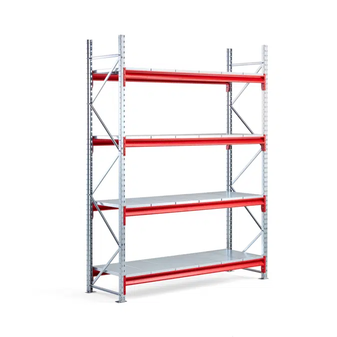 Widespan shelving TOUGH 1800x2500x600mm Metal shelves