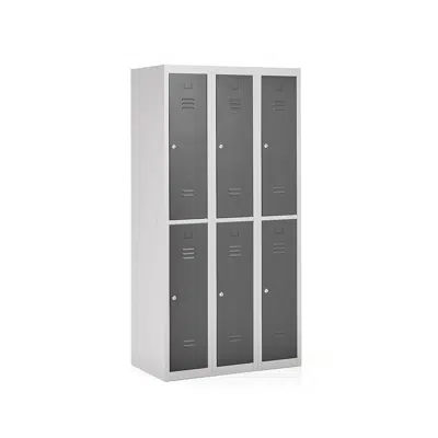 画像 Flatpack locker CLICK 6 door, 1800x900x500