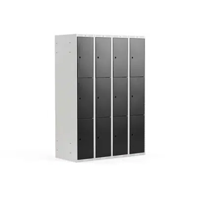 afbeelding voor Compartment Locker Classic 1200mm 4 Sections 12 Doors