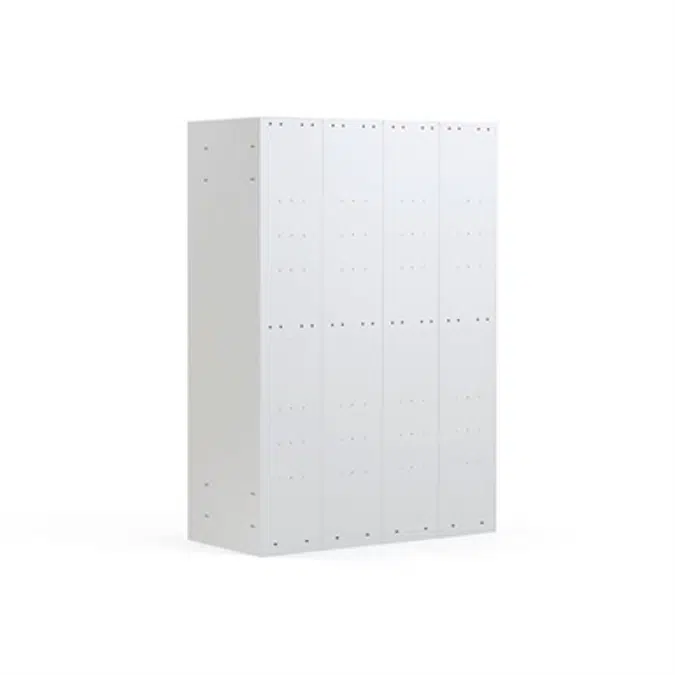 Schließfachschrank CLASSIC, 4 Module/3 Türen