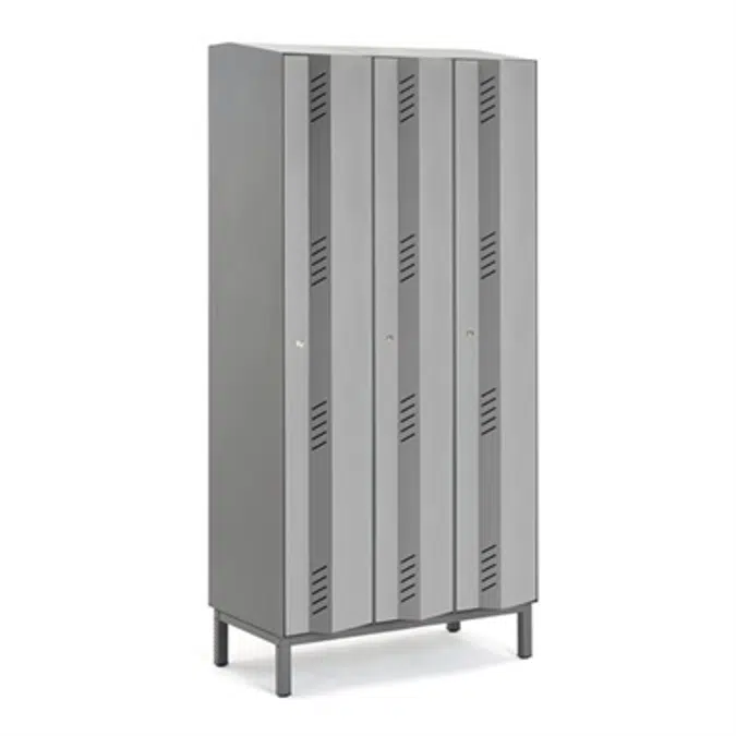 Clothing Locker Create Energy 900mm 3 Sections 3 Doors