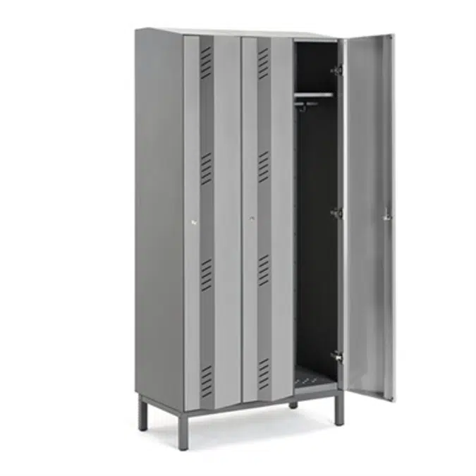 Clothing Locker Create Energy 900mm 3 Sections 3 Doors