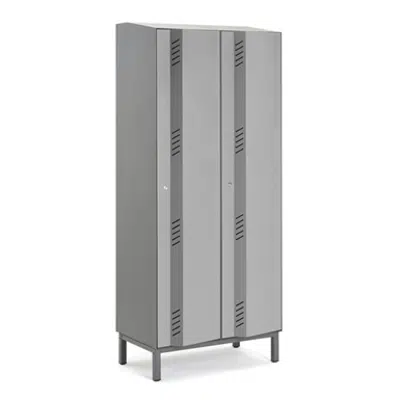 Clothing Locker Create Energy 800mm 2 Sections 2 Doors