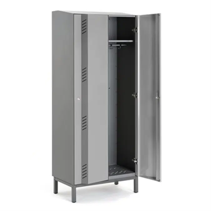 Clothing Locker Create Energy 800mm 2 Sections 2 Doors