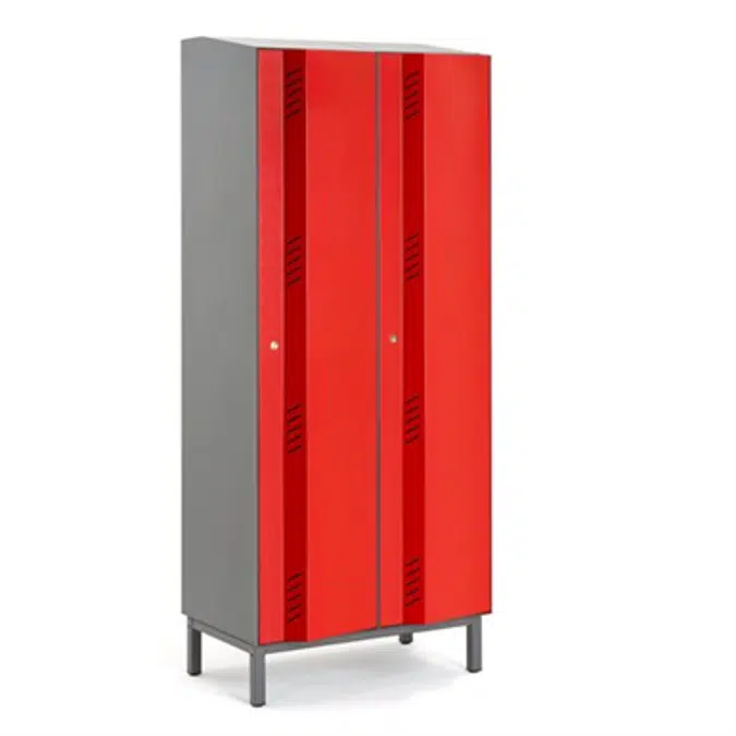 Clothing Locker Create Energy 800mm 2 Sections 2 Doors