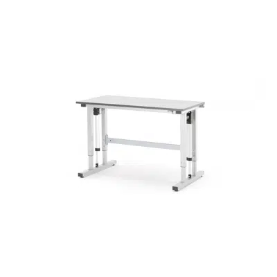 Height adjustable workbench MOTION electric 300kg load,1200x600mm