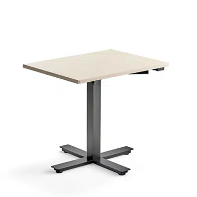 Desk MODULUS 800x600 adjustable legs single column