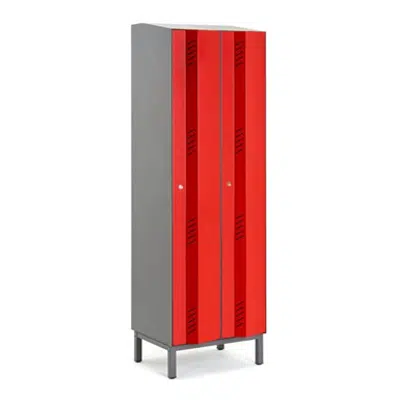 Clothing Locker Create Energy 600mm 2 Sections 2 Doors图像