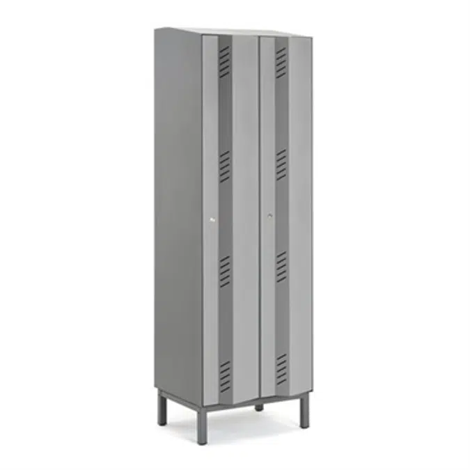 Clothing Locker Create Energy 600mm 2 Sections 2 Doors