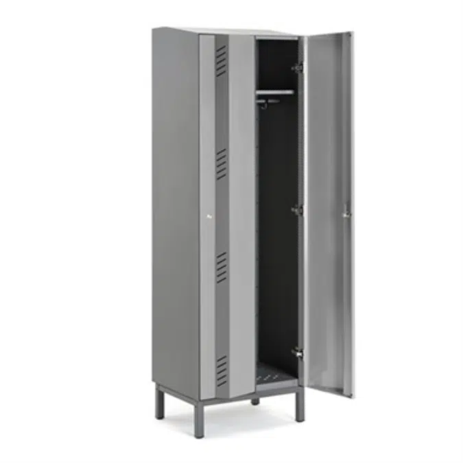 Clothing Locker Create Energy 600mm 2 Sections 2 Doors