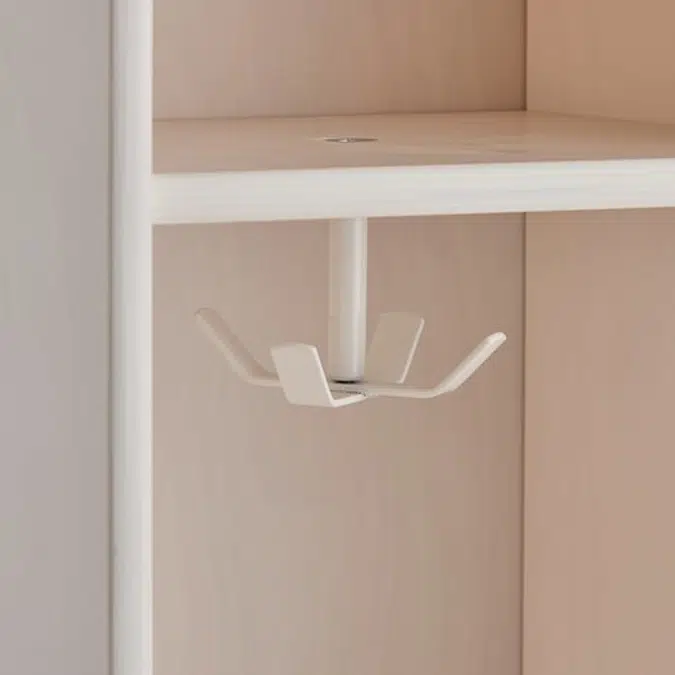 Cloakroom unit EBBA double sided 6 section