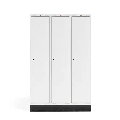 Student locker ROZ, 3 sections 3 doors 1890x1200x550mm