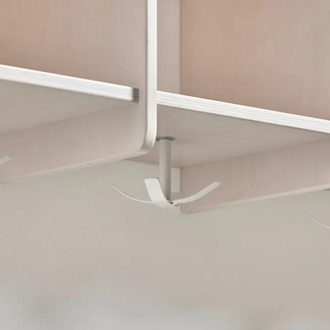 Wall mounted storage EBBA 5 section