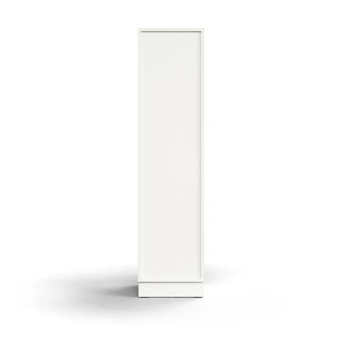 Pigeon hole unit QBUS, 11 shelves, base frame, 1636x400x400 mm