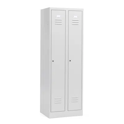 Clothing locker CAMPUS 2 doors 1800x600x500mm图像