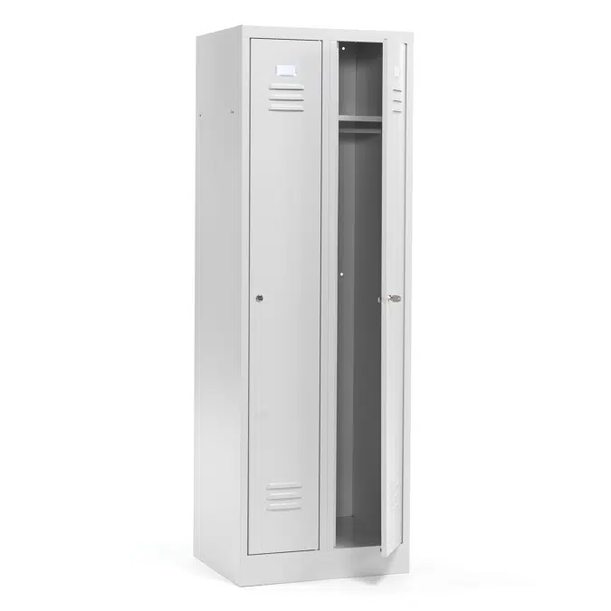 Clothing locker CAMPUS 2 doors 1800x600x500mm