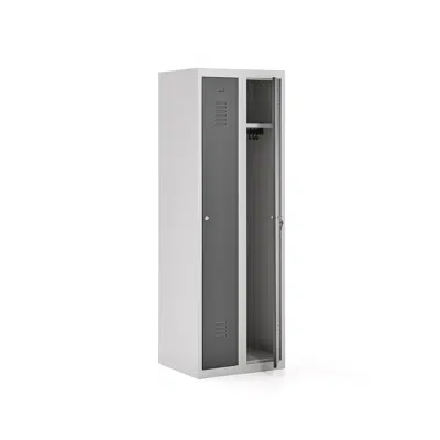 Image pour Flatpack locker CLICK 2 door, 1800x600x500