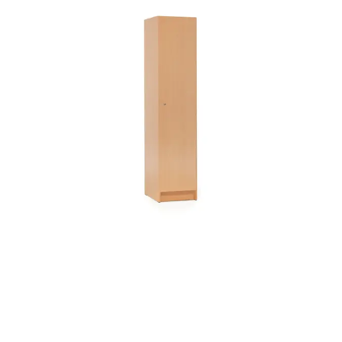 BIM objects - Free download! Wooden clothes locker CLASS 1850x400x530mm ...