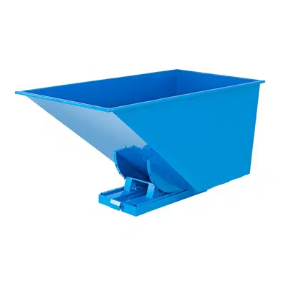 Image for Auto self tipping skip AZURE 2073x1066x1248mm, 1600L