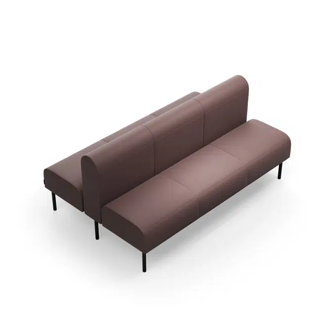 Modular sofa VARIETY double sided 6 seater