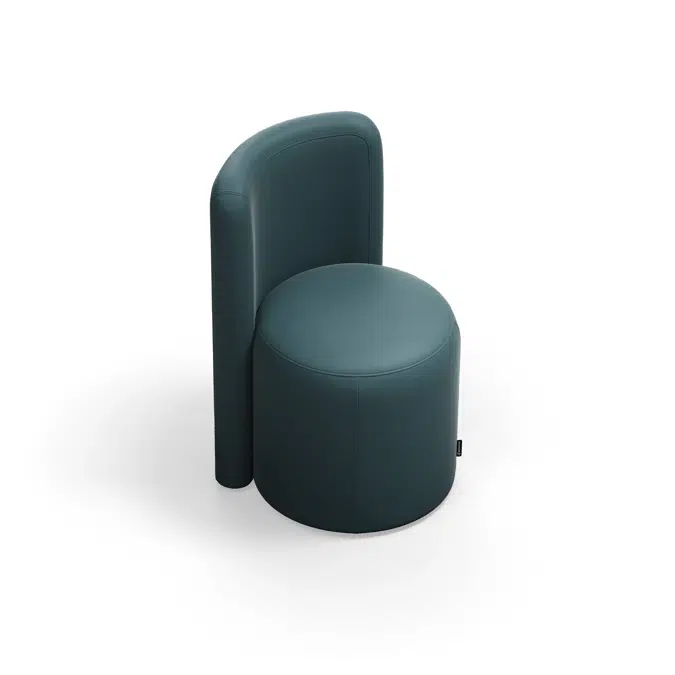 Modular sofa VARIETY Pouffe with backrest