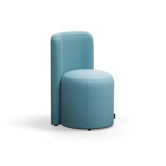 Modular sofa VARIETY Pouffe with backrest