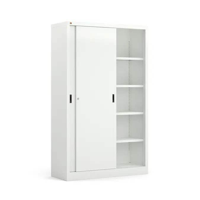 Office cabinet SPACE with sliding doors 1950x1200x450mm