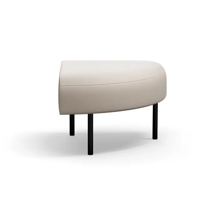 Modular sofa VARIETY rounded corner