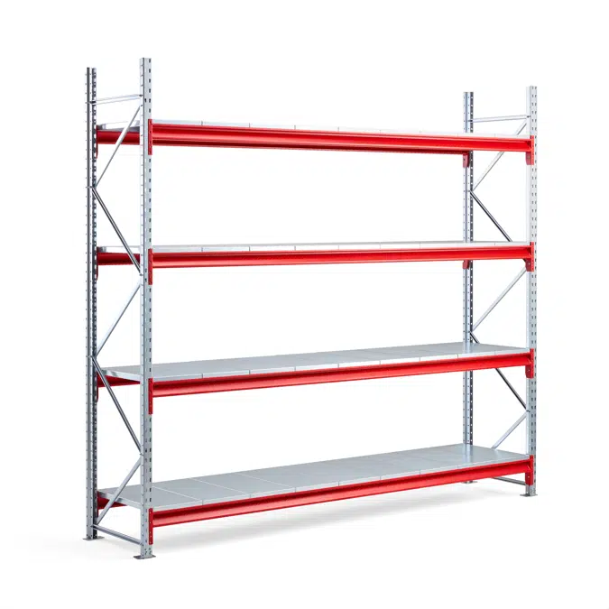 Widespan shelving TOUGH 2700x2500x600mm Metal shelves