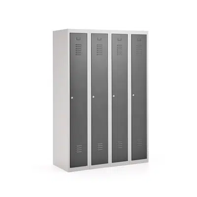 Image pour Flatpack locker CLICK 4 door, 1800x1200x500