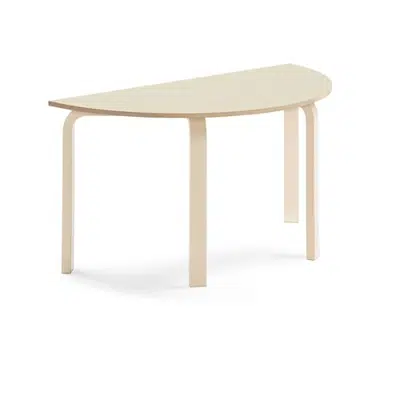 Table ELTON semi circular 1200x600x640