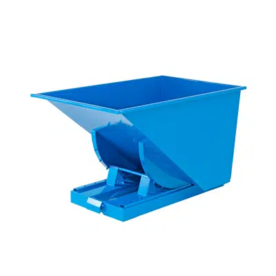 Image for Auto self tipping skip AZURE 1235x840x750mm, 300L