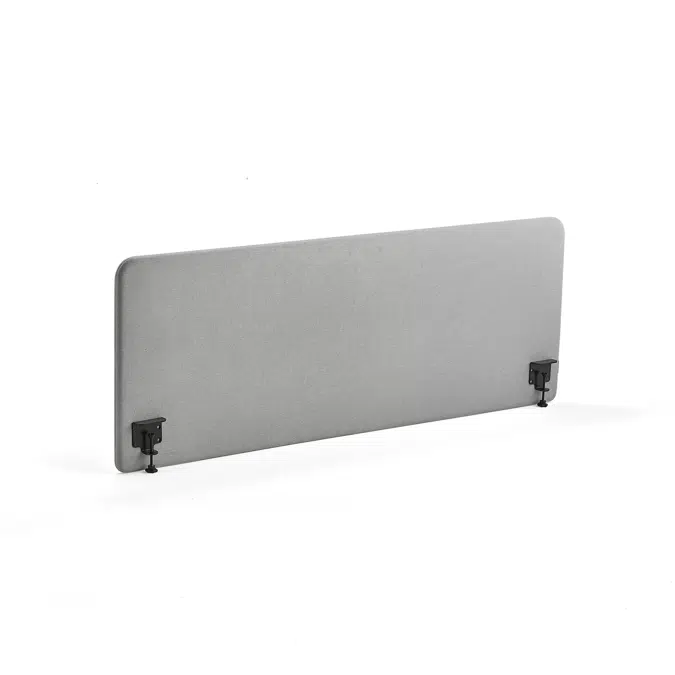 Desk screen ZONE 650x2000x30mm