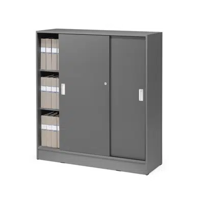 Cabinet with sliding doors FLEXUS 1200x415x1325mm图像