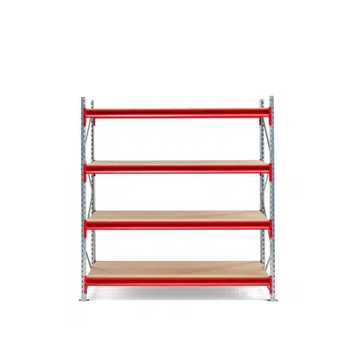 Image pour Widespan shelving TOUGH 1800x2000x1000mm Wooden shelves