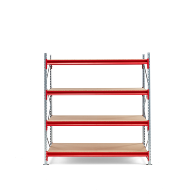 Image for Widespan shelving TOUGH 1800x2000x1000mm Wooden shelves