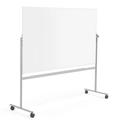 bild för Double-sided revolving mobile whiteboard DORIS 1200x2000 mm