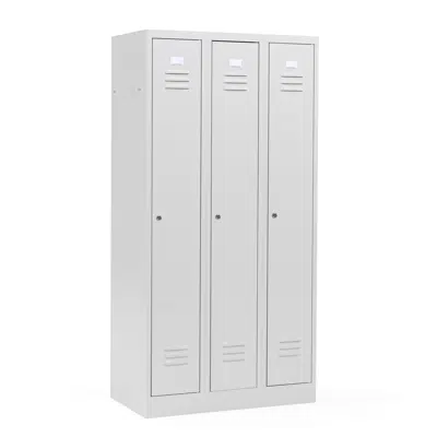 画像 Clothing locker CAMPUS 3 doors 1800x900x500mm
