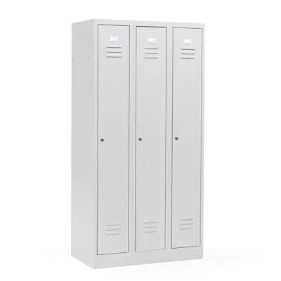Clothing locker CAMPUS 3 doors 1800x900x500mm