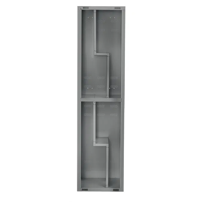 Student locker MINI Z, 2 sections 8 doors 1980x1000x450mm