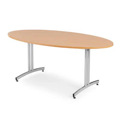 Canteen table SANNA oval 1800x800x720mm