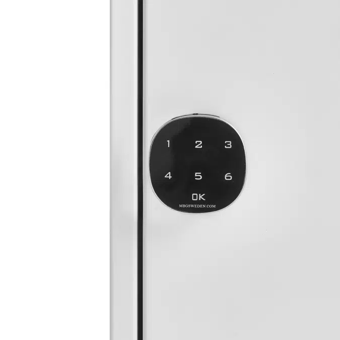 Medicine cabinet CURE 400x380x285mm electronic lock